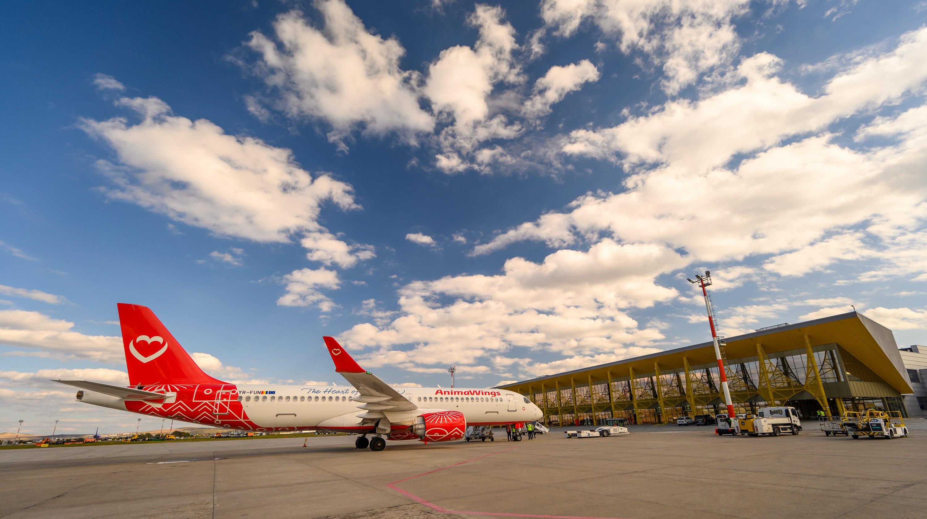 Compania AnimaWings deschide o nouă rută de pe Aeroportul Internaţional Avram Iancu 