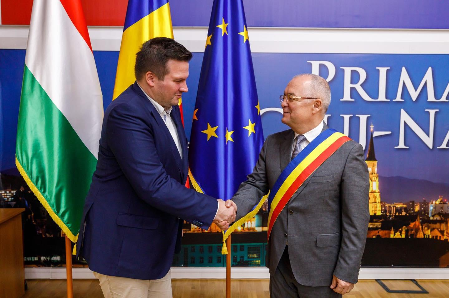 Consulul General al Ungariei, Grezsa Csaba, în vizită la Cluj-Napoca