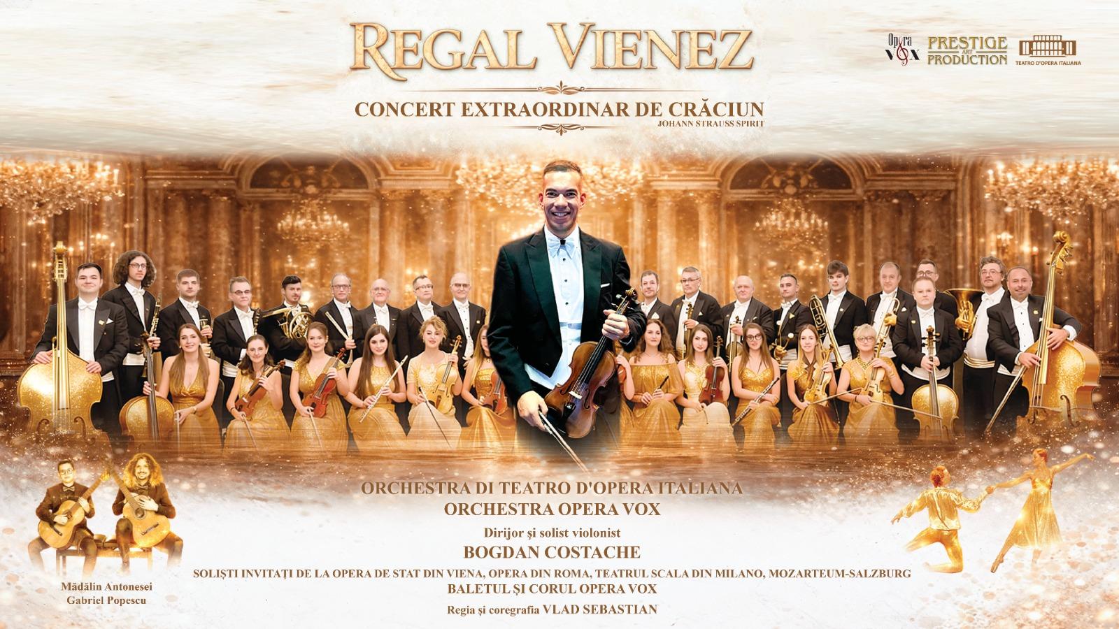 Regal Vienez ajunge la Cluj! Concert extraordinar de Crăciun la Casa de Cultură a Studenților