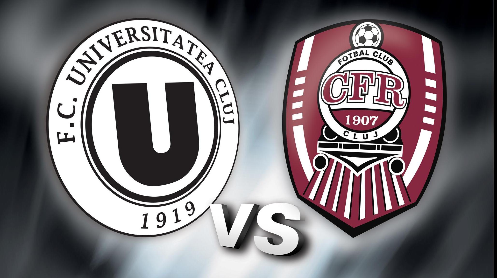 U Cluj - CFR Cluj, un duel ajuns dincolo de supremația locală