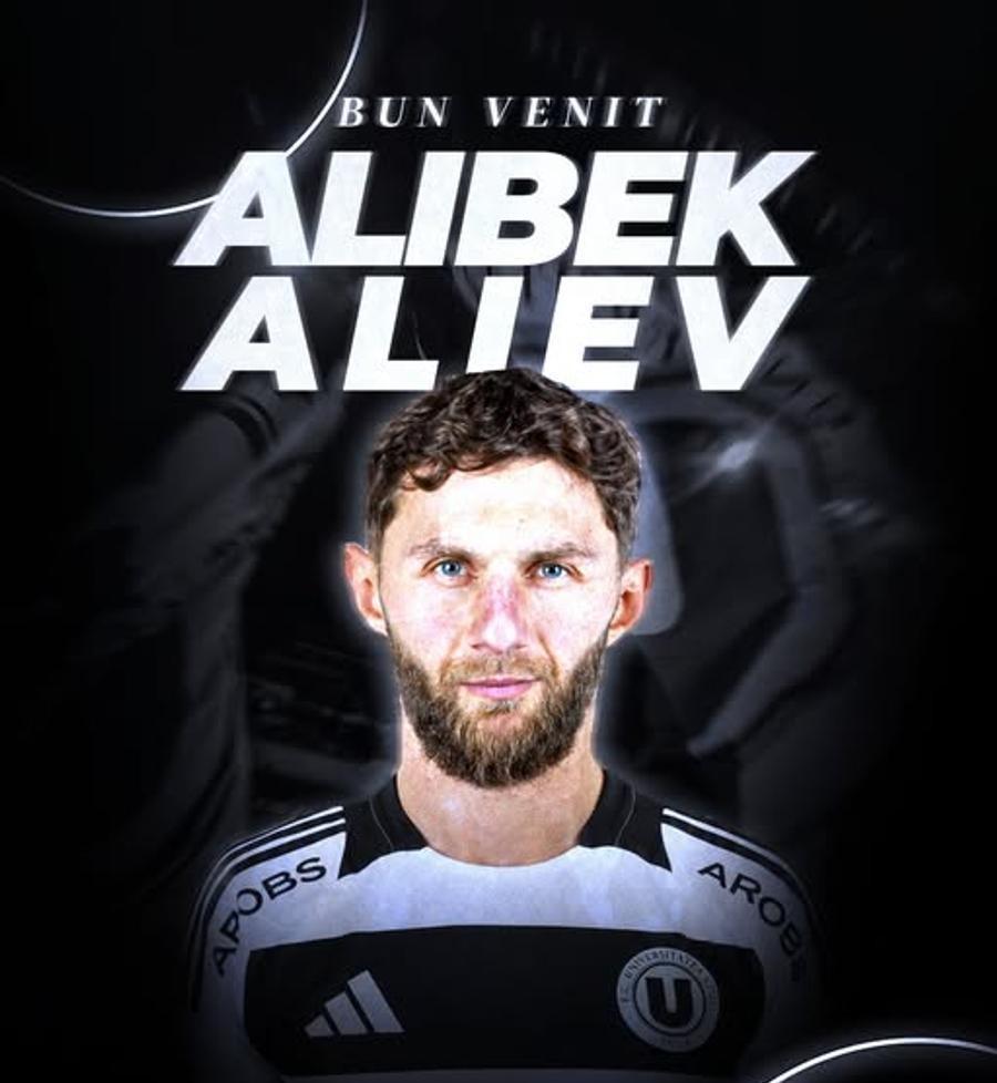 Alibek Aliev a semnat cu U Cluj!