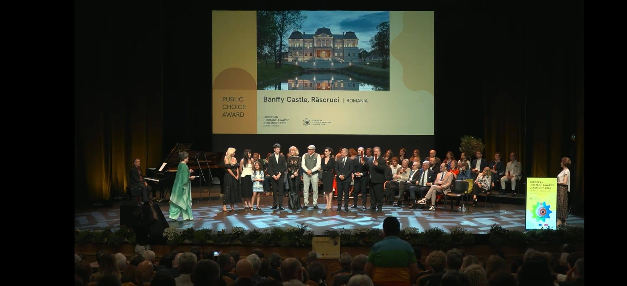 Alin Tişe: Premiile europene obţinute de Castelul Banffy Răscruci - recunoaştere a respectului pentru istorie
