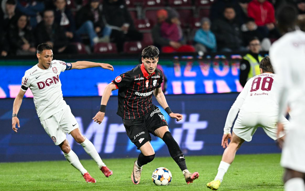 CFR Cluj remizează cu Dinamo în Gruia și rămâne departe de U Cluj și Craiova!