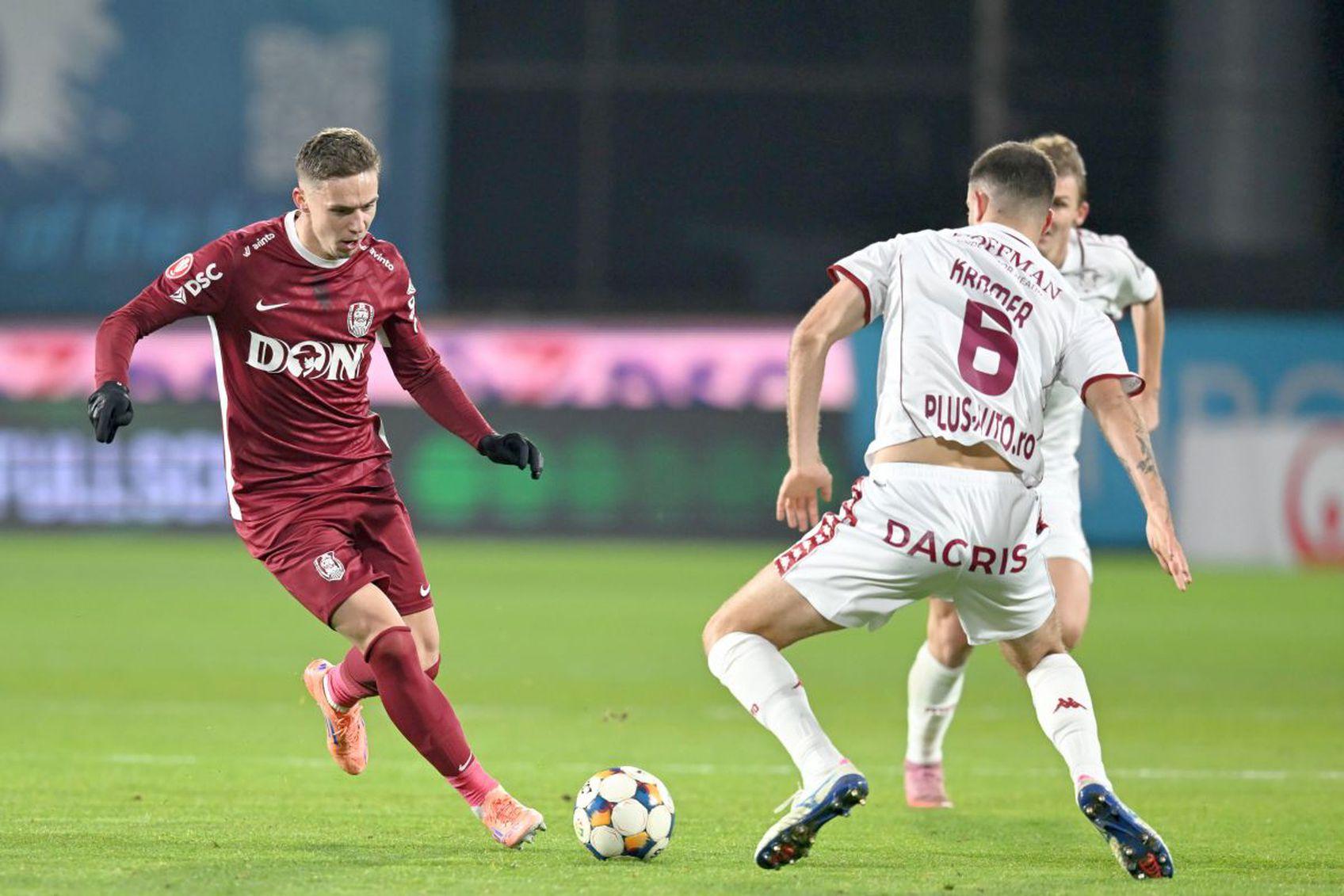 CFR Cluj spulberă liderul Rapid, în Gruia! 