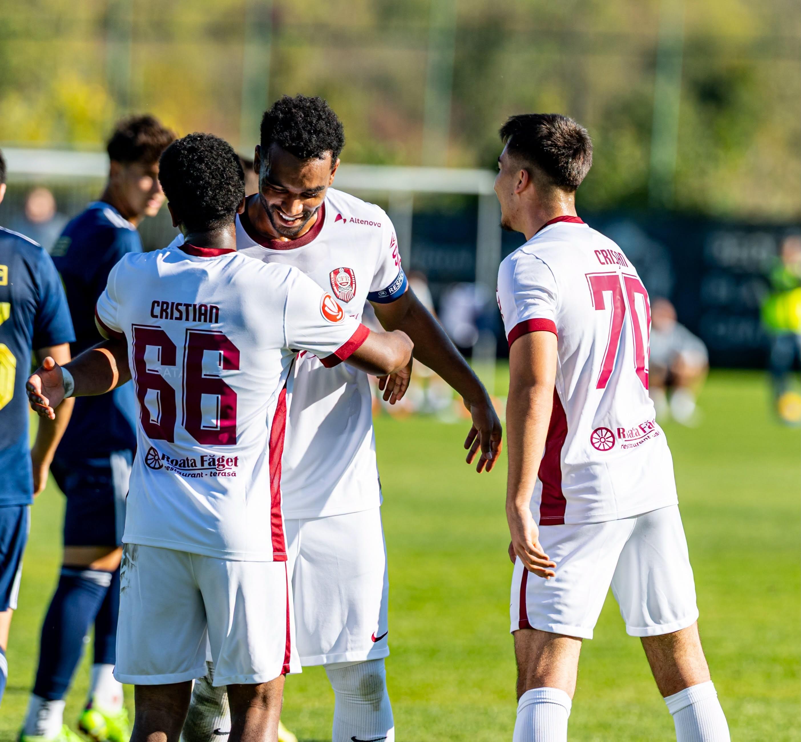 CFR Cluj, remiză cu o echipă de liga a treia într-un meci amical