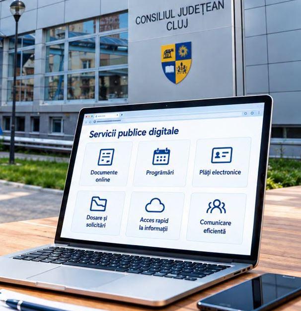 CJ Cluj a aprobat proiectul de digitalizare a tuturor celor 81 de primării din județ