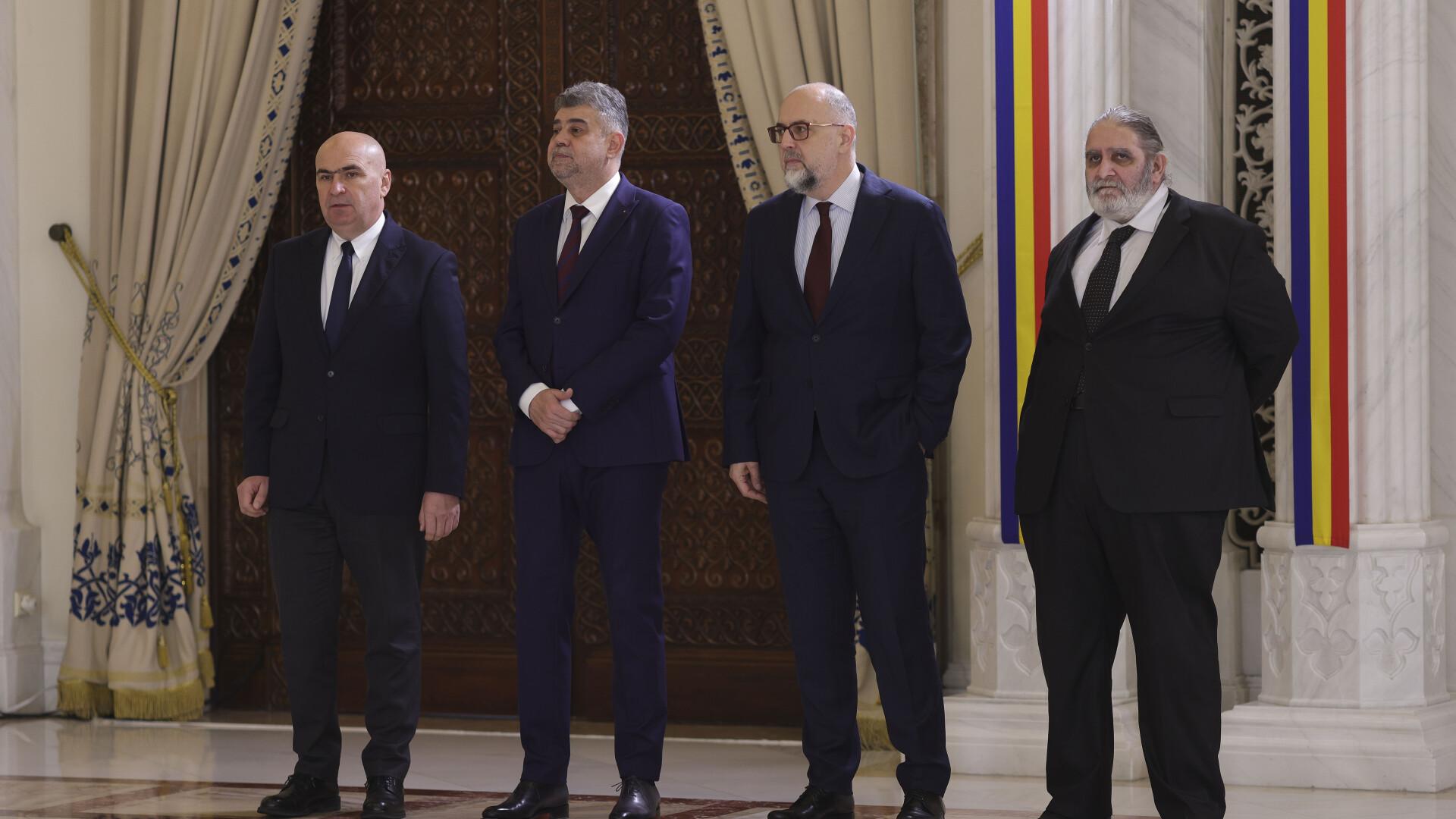 Şedinţă a coaliţiei de guvernare pentru alegerile prezidenţiale şi candidatul comun