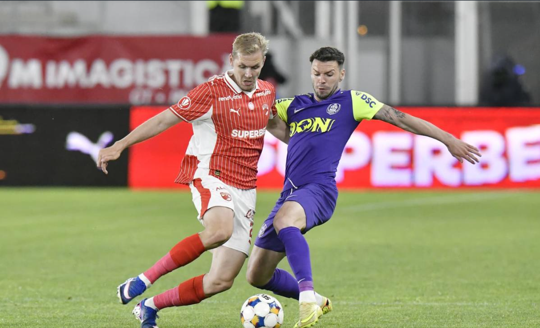 CFR Cluj, de la retrogradare în Europa! Feroviarii au remizat cu Dinamo și și-au asigurat locul 3 în SuperLigă