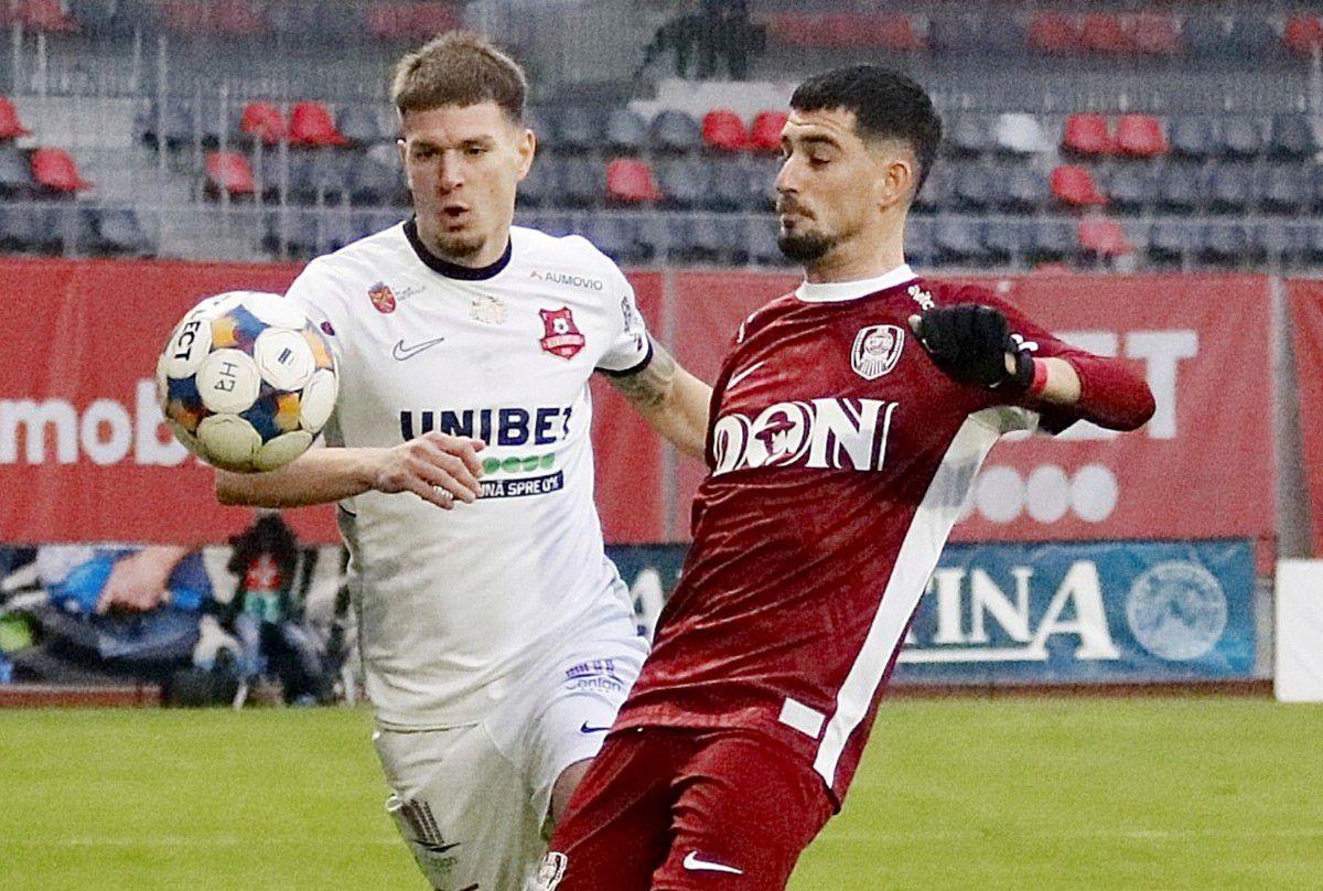 CFR Cluj victorie dramatică la Sibiu! Feroviarii urcă pe locul cinci în SuperLigă!