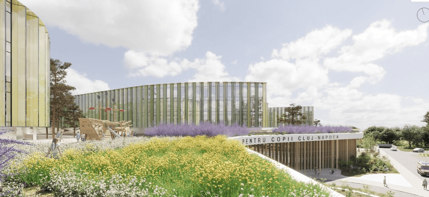 Continuă lucrările pentru construirea Spitalului Pediatric Monobloc de la Cluj