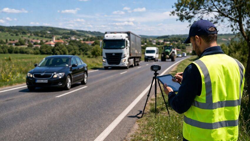 Recensământ al traficului rutier din Cluj. Va fi monitorizat traficul pe cele 57 de drumuri județene 