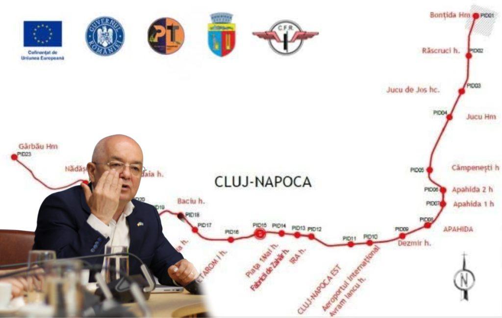 Proiectul trenului metropolitan a fost semnat şi intră în execuţie