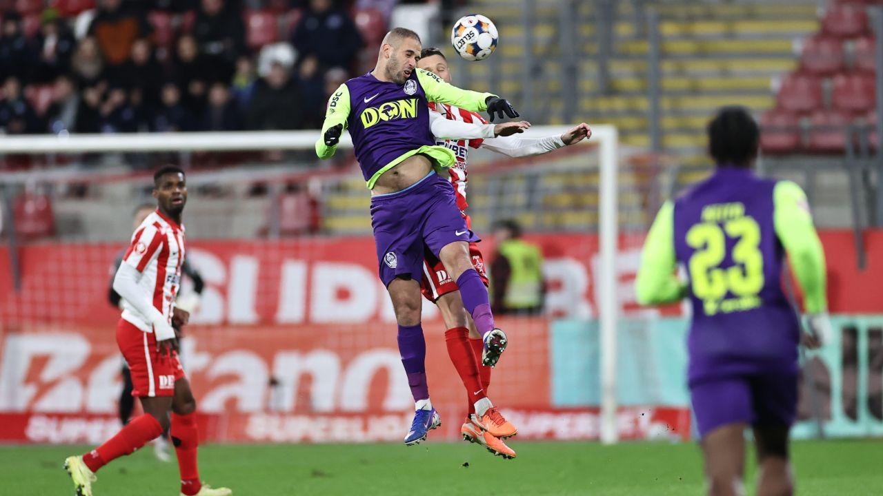 Victorie uriașă a CFR-ului la Arad. Feroviarii, la un singur punct de play-off!!